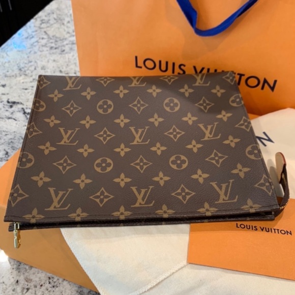 🆕🥰💗LOUIS VUITTON Monogram Toiletry Pouch 26 - Picture 2 of 14